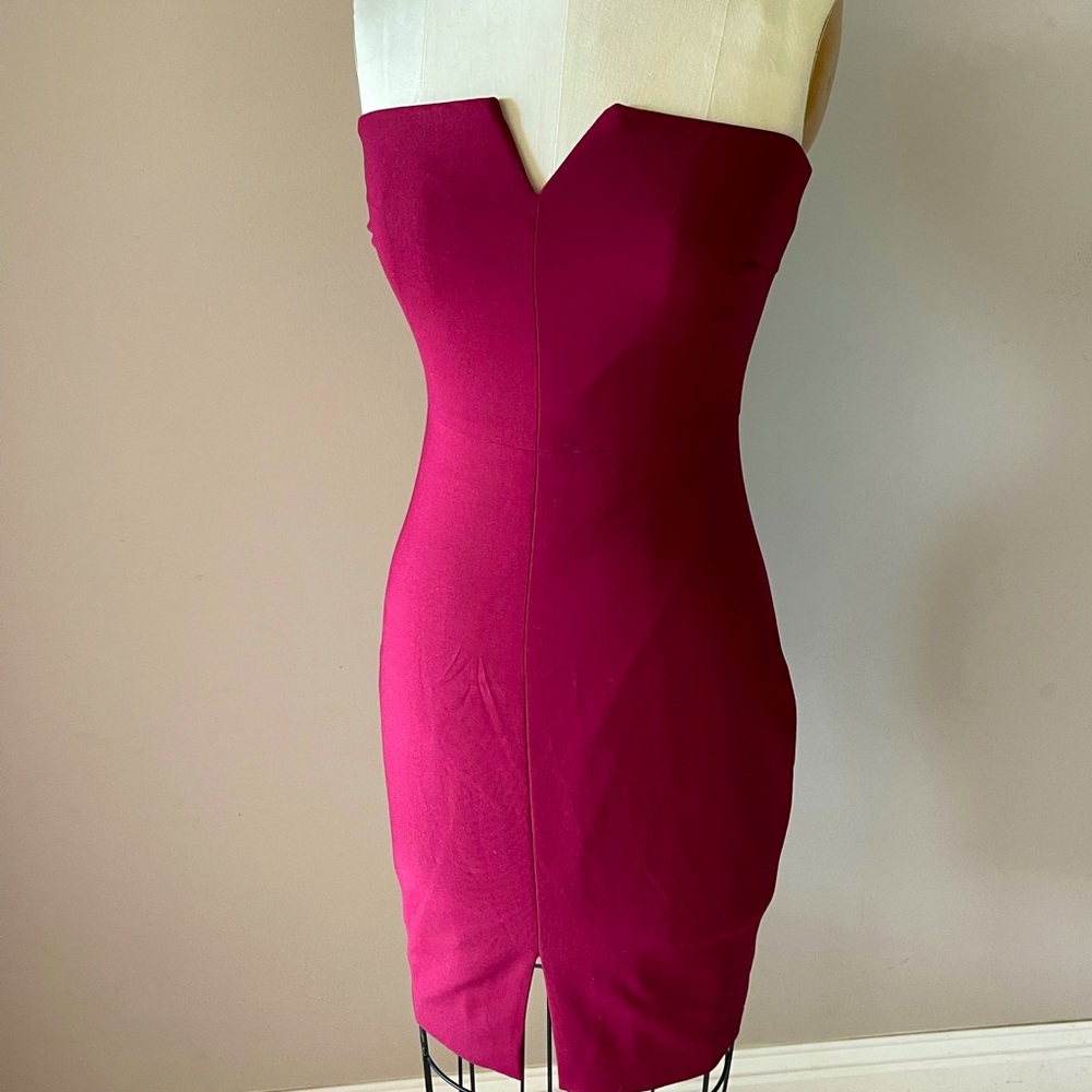 Elizabeth and James Strapless Dress